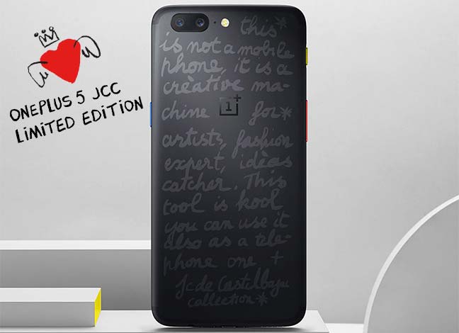 Скачать обои OnePlus 5 JCC Limited Edition