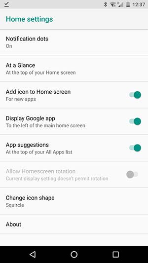 Download Google Pixel 2 Launcher - Settings