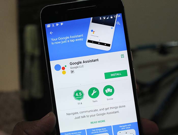 Download Google Assistant App on Play Store