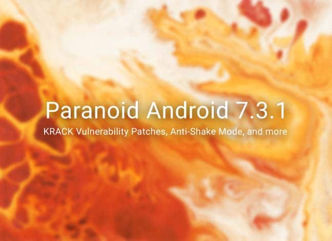 Скачать Paranoid Android 7.3.1