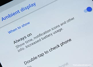 Enable Pixel 2 Always On Display on Nexus 6P, Pixel, and Pixel XL