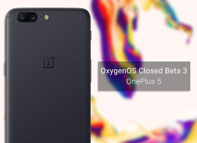 Установите закрытую бета-версию OxygenOS 3 на OnePlus 5