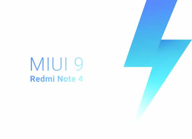 Установите Redmi Note 4 MIUI 9 Stable ROM
