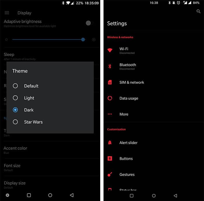 Enable OnePlus 5T Star Wars Theme - Screenshots