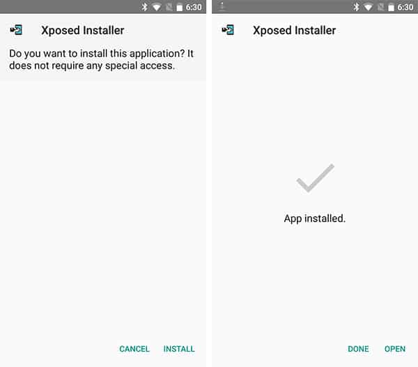 Install Xposed Framework v89 - Xposed Installer App