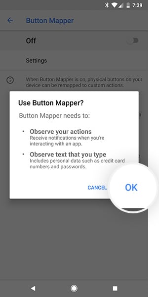 Change Active Edge Squeeze Action using Button Mapper-1