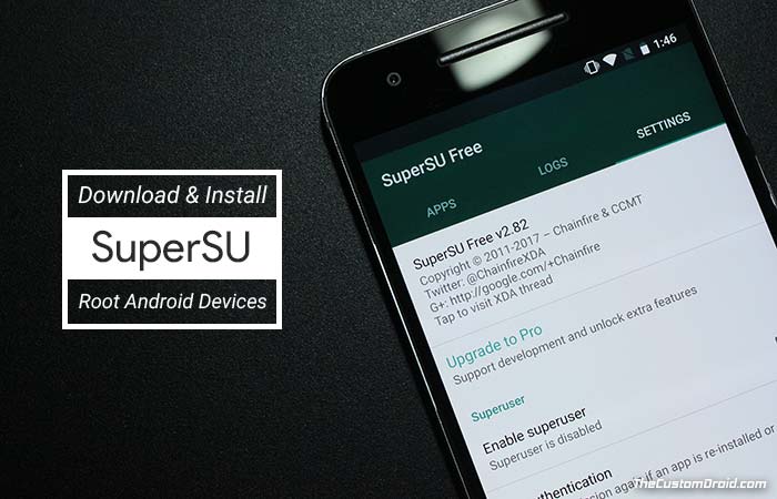 Download and Install SuperSU Zip using TWRP Recovery
