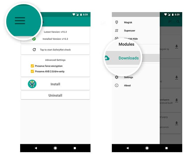 Install Xposed Framework on Android Oreo using Magisk - Downloads