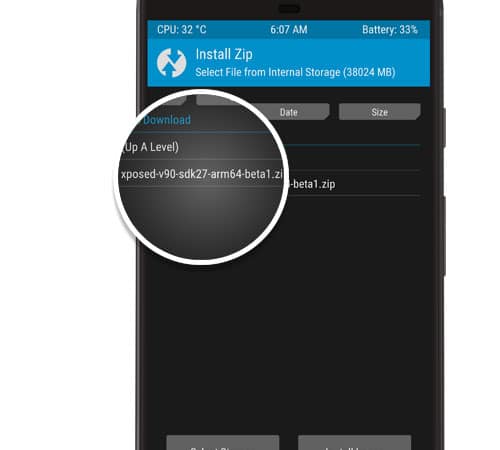 Install Xposed Framework on Android Oreo using TWRP - 1