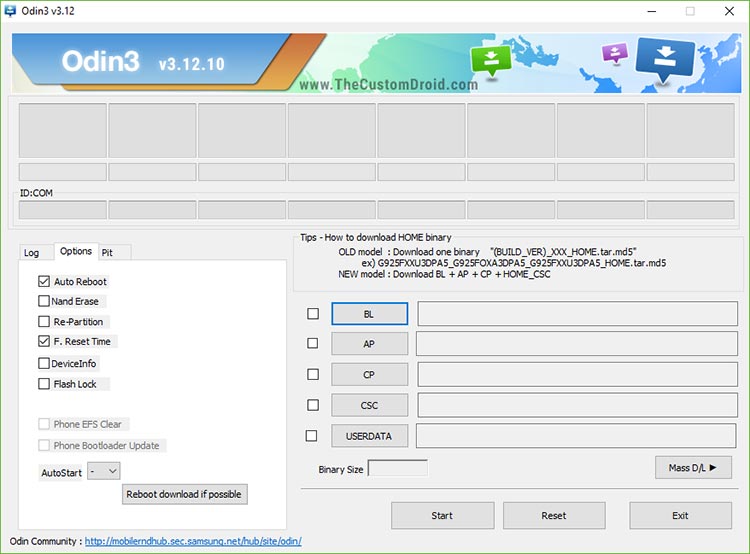 Download Odin Flash Tool and Install on Windows