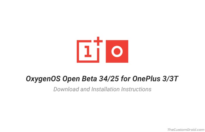 Установите OxygenOS Open Beta 34/25 на OnePlus 3 / 3T