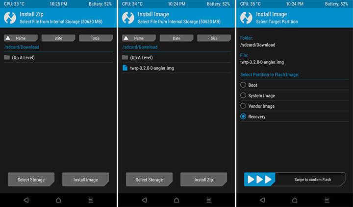 Update TWRP Recovery on Android Devices