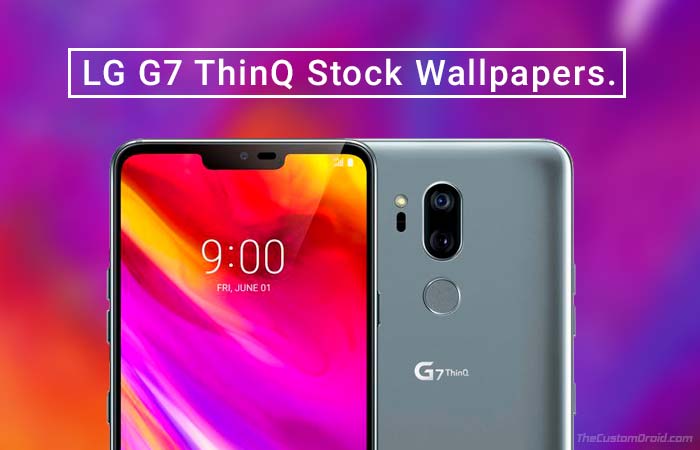 Скачать LG G7 ThinQ Stock Wallpapers