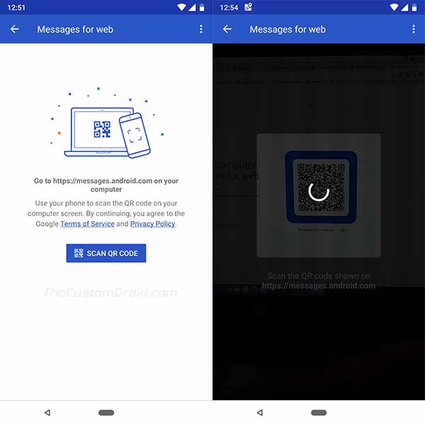 How to Set Up and Use Android Messages for Web - 3