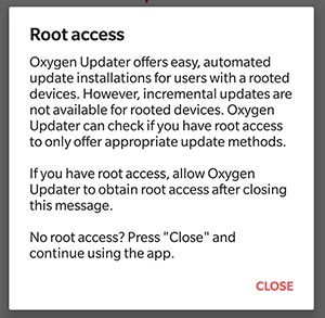 Get OxygenOS Updates Immediately - Oxygen Updater App Root Acess