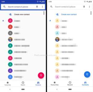 Google Phone v23 - Contacts with no profile pictures