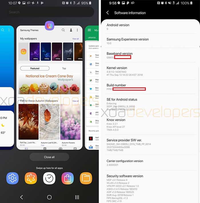 Android Pie based Samsung Experience 10 on Galaxy S9/S9+ - Screenshot 02
