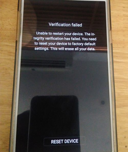 Root Exynos Samsung Galaxy Note 9 - Reset Device on Verification Failed