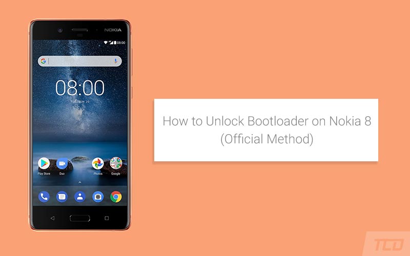 How to Unlock Nokia 8 Bootloader