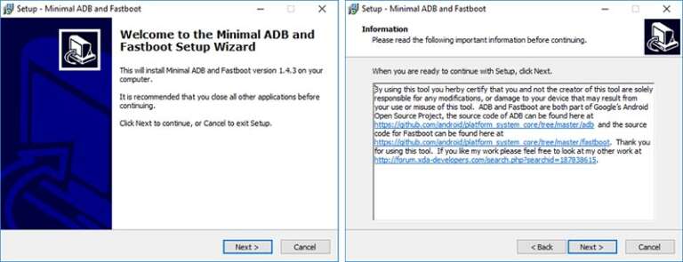 access is denied to install adb and fastboot lg stylo 2