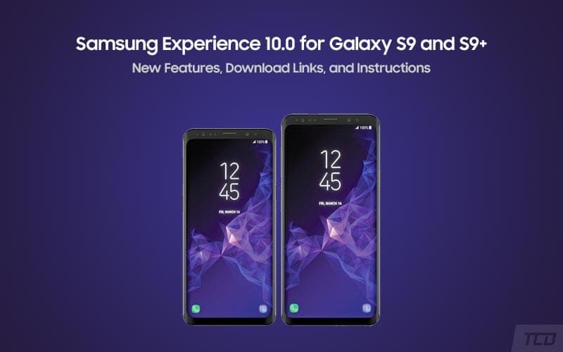 Install Samsung Experience 10 on Galaxy S9/S9+ Android Pie