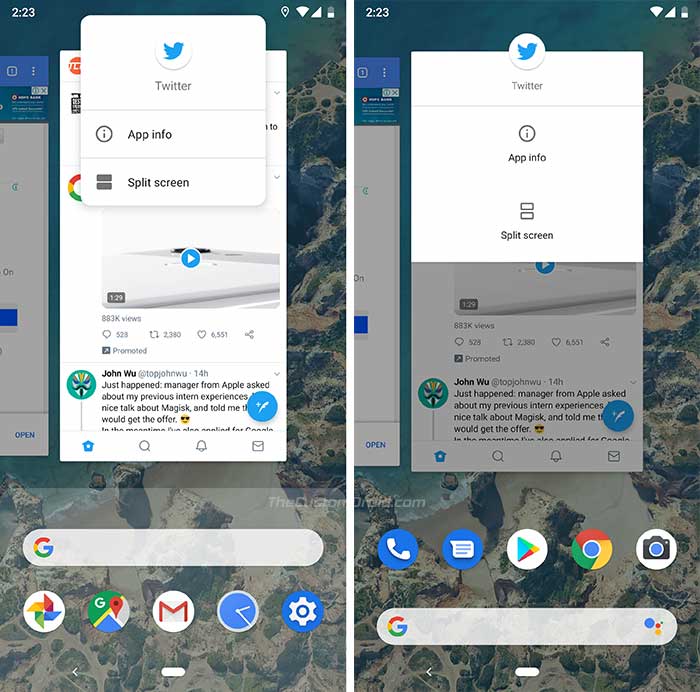 Official Google Pixel 3 Launcher - New UI Changes