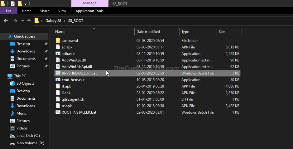 Run 'APPS_INSTALLER.bat' file on your Windows PC