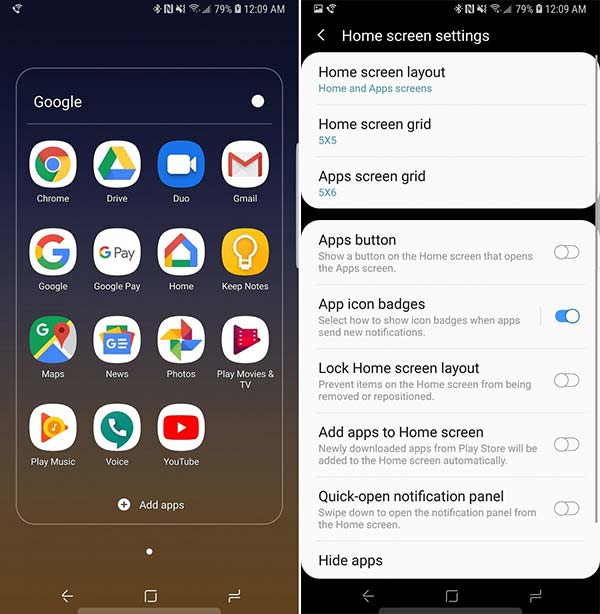 Samsung Experience 10 Launcher - Screenshot 02