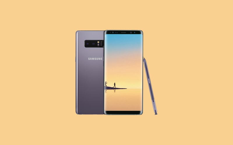 US Unlocked Galaxy Note 8 August 2018 Security Update