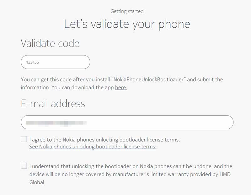 Unlock Nokia 8 Bootloader - Validate Your Phone