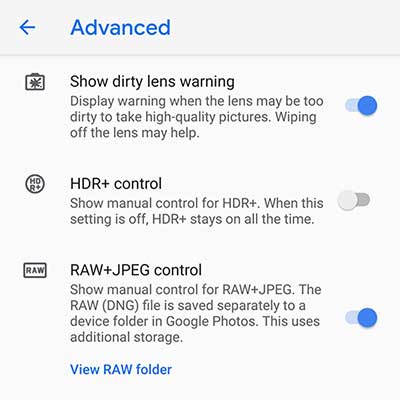 Google Pixel 3 Camera App - Google Camera 6.1 - RAW Image Support