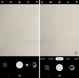 Google Pixel 3 Camera App - Google Camera 6.1 - Slide to Change Camera Mode