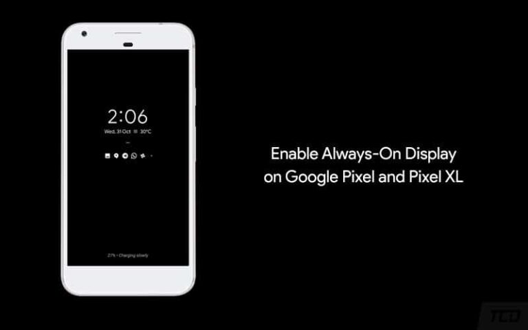 How to Enable Always-On Display on Google Pixel and Pixel XL