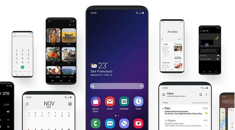 Android Pie-based One UI Beta on Samsung Galaxy S9/S9+