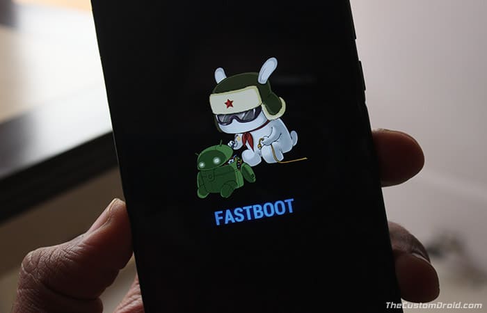 Boot Fastboot Mode to Install Xiaomi Mi A1 Android Pie Update