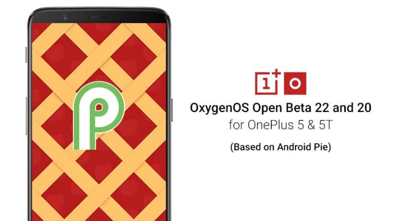 Download Android Pie Beta for OnePlus 5/5T (OxygenOS Open Beta 22/20)