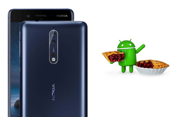 Android Pie update for Nokia 8 is now available