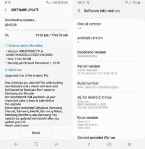 android pie one ui
