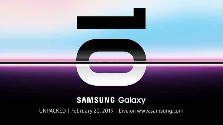 Samsung Galaxy S10 Release Date Officially Reveals