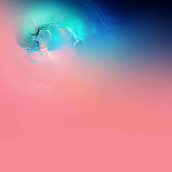 Wallpaper Samsung Galaxy S10 abstract colorful HD OS 21435