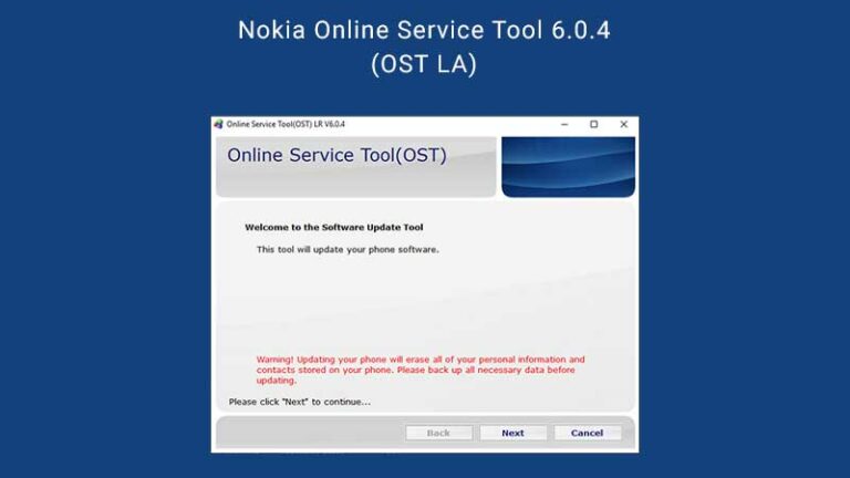 Download Nokia Online Service Tool (OST LA) 6.0.4 with Patch