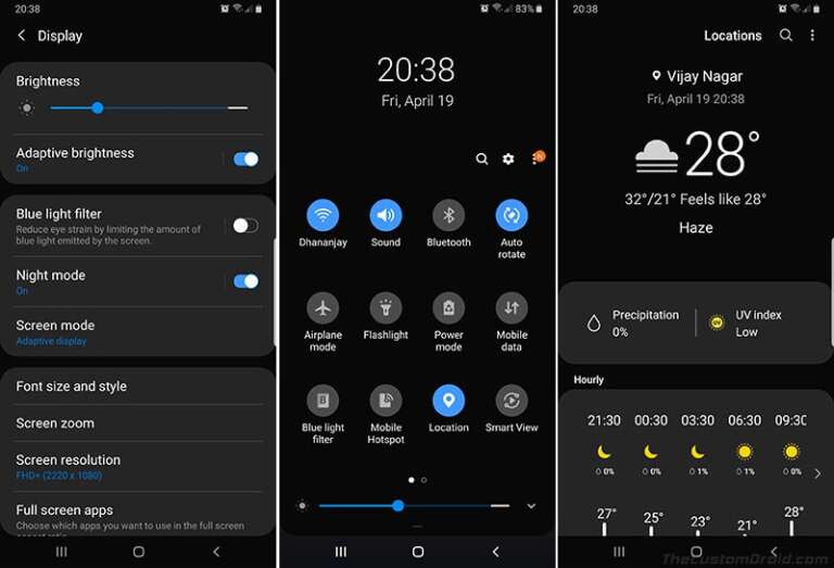 one ui for any android