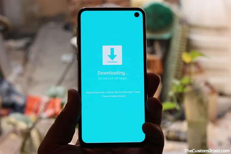 s10 plus stuck in download mode