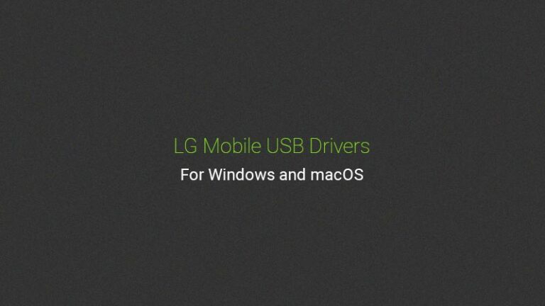 Download LG Mobile USB Driver for Windows and macOS