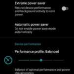 Battery Saver and Performance Settings in LineageOS 16