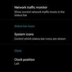 Status Bar Customization Settings in LineageOS 16