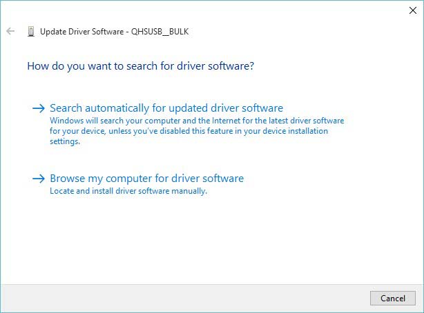 Install Qualcomm HS-USB QDLoader 9008 Drivers - Manual Method - Update Driver Software