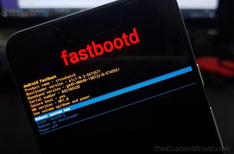 Google Pixel Android 10 Q fastbootd - Dedicated Fastboot Mode