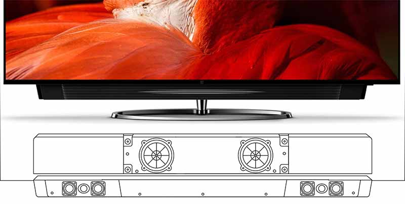 OnePlus TV Sound - Dolby Atmos and Powered by 8 50 Watts Speakers