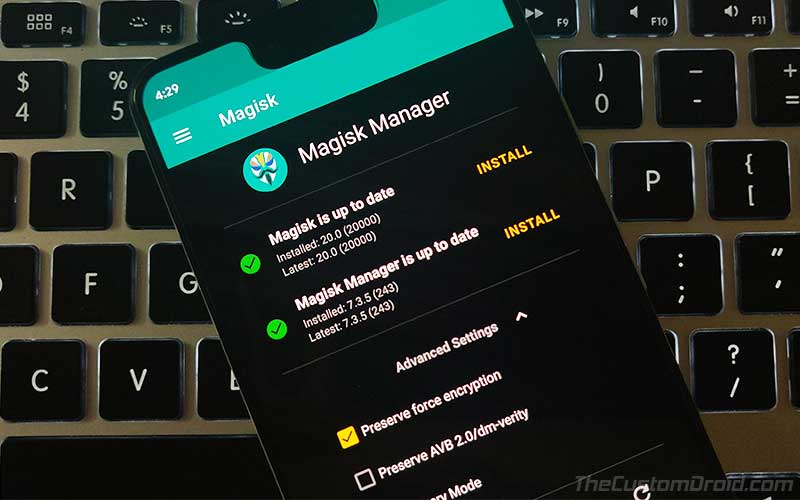 Download Latest Magisk 20.0 Stable and Magisk Manager 7.3.5 APK